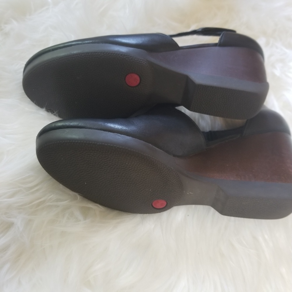 Camper Black and Brown Wedges - Picture 4 of 6
